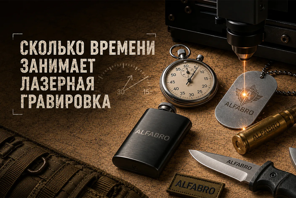 Сколько времени занимает лазерная гравировка