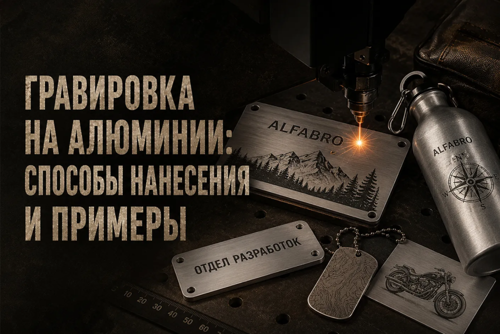 Гравировка на алюминии