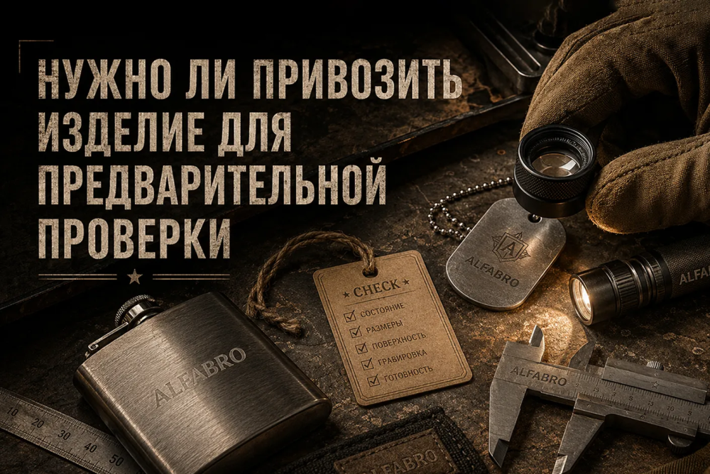 Нужно ли привозить изделие для предварительной проверки
