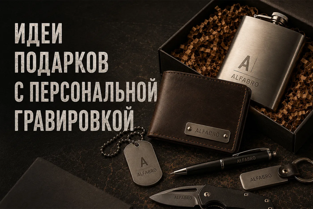 Идеи подарков с персональной гравировкой